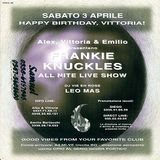 Frankie Knuckles @ Fluid, Bergamo - 03.04.1999