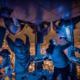 Virus Takeover - Live at Arcadia - Glastonbury 2014 - Ed Rush & Optical + Optiv & BTK
