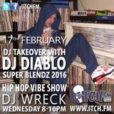 DJ Wreck - Hip Hop Vibe Show 25 - DJ Diablo