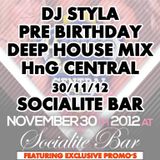 DEEP HOUSE - PRE BIRTHDAY MIX - HnG CENTRAL