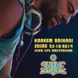 Kareem Raïhani SHiNE 25-10-2014 Club Lite Amsterdam