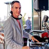 Gucci Boogie with James Franco for TIFF film All Vinyl DJ mix inside Thompson Toronto's 1812 Lounge