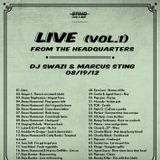 Live From The Headquarters Vol 1