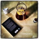 Something to talk about a jar of ginger-lemon ice-tea