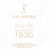 Etnie @ mini mix for "Love Republic" fashion show (2014)