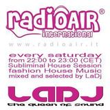 Silvia Riolo LaDj "Subliminal House Session on Radio Air" 03-12-2011 RADIO SHOW