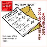 Doncaster Electronic Foundation Radio - 6th July 2015 - Top 10 of the year so far