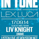 In Tune with Lex Luca - 17/09/14 HouseFM.net - Guest Mix From Liv Knight