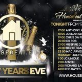 NYE set for housebeat Radio 31-12-15