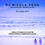 Nicola Vega Live @ Catch Beach Club Phuket Thailand Soul & Funk edits 8 October 2013