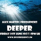 FREQUENCIES 21st June 2013