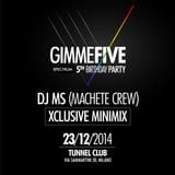 Spectrum GimmeFive (Party Teaser N°4) DJ MS Machete Crew (Exxxclusive Dj mix)