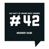 Das haett es frueher nicht gegeben #42: Weisser Rabe