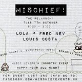 MISCHIEF! Relaunch Promo '14 - Mixed by LOLA