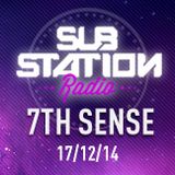 ● 7TH SENSE ● Set + entrevista en Substation Radio On Line ● DICIEMBRE 2014