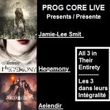 JAMIE-LEE SMIT & HEGEMONY & AELENDIR on PROG CORE LIVE RADIO SHOW