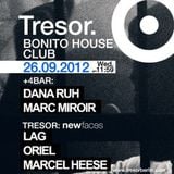 Oriel @ BHC: New Faces - Tresor Berlin - 26.09.2012