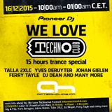 Yves Deruyter @ AH.FM - We Love Techno Club Day - 16.12.2015
