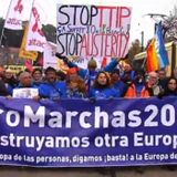 No TTIP ! En direct du rond-point schuman -- jeudi 15 octobre 2015 -- Episode 3
