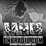 AAMES Live @ The E-SCALATION RADIO SHOW dnbradio.com 23.01.2016