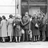 Riakh- waiting in the long queue