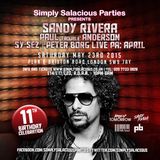 Simply Salacious Parties presents Sandy Rivera May 2015