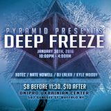 Pyramid Deep Freeze - Nate Howell 1/30/16