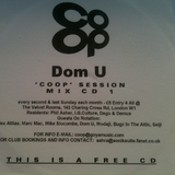 Dom U - Co-Op Session, Mix CD 1