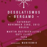 Frank Storm 23-10-2013 @ Desolat showcase bolgia