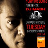 Dj Mash Live @ Pumping Beats on Radio Hits 88.2 (9-12-2014)