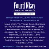 Hiphop / R&B / Club MIX MARCH 2015 by DJ Fourd Nkay
