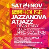 THE COMMUNITY OF HOUSE mix by Irfan Rainy on Sat Nov 24th with JAZZANOVA, ATJAZZ, UBER & AFRO CO.