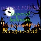 inyuna power programa 20 especial hallowen 25-10-12