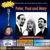 Programa Grandes Vocais 24/03/2016 - Peter Paul & Mary
