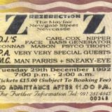 Bass Generator Rezerection 'Au Revoir' 29th December 1992