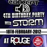 SoNiK@Concept_4th_Birthday_with _Storm