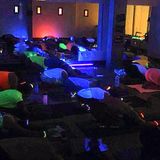 BlackLight Yoga/Live DJ Set at SheFaYogaRoosevelt 11-01-14