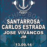 Santarrosa @ Techno Boat 13/09/2014 (Techno Set)