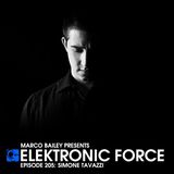 Elektronic Force Podcast 205 with Simone Tavazzi