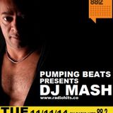 Dj Mash Live @ Pumping Beats on Radio Hits 88.2 (11-11-2014)