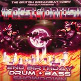 Brockie V's Shy fx Best of British mc's skiba,ragga twins,det,5ive o '2nd birthday showdown' 2001