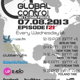 Dan Price - Global Control Episode 121 (07.08.13)