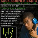 BACK CORNER RADIO: Episode #141 (Nov 20th 2014)