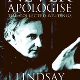 Lindsay Anderson feature film director with biographer Paul Ryan