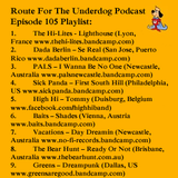 Route For The Underdog Podcast - Episode 105