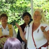 Louis Riel Day interview with Joy Bremner Mid Isle Metis President on Si'em' nu Ts' lhhwulmuhw