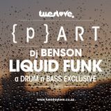 TuesLove Presents: {p} ART with Dj BenSon | Liquid Funk