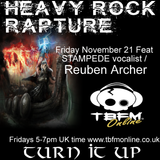 Heavy Rock Rapture Nov 21 feat Reuben Archer