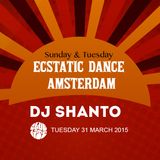 DJ SHANTO | ECSTATIC DANCE AMSTERDAM | 31032015