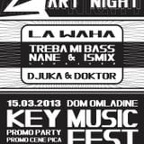 Treba mi bass@KEY MUSIC FEST promo party,Novi Pazar 15.03.2013